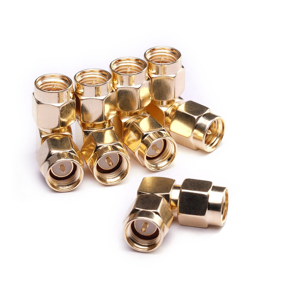 90 Degree Male SMA to Male SMA connectors