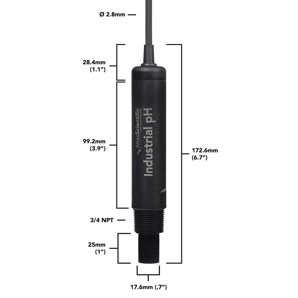 Gen 3 Industrial pH Probe – with Temp