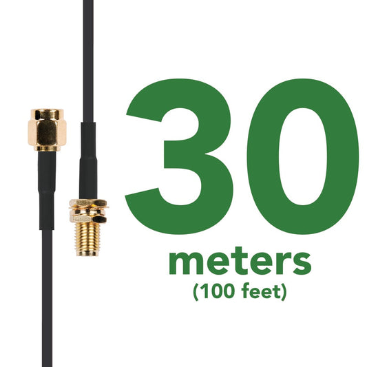 30 Meter SMA male to SMA female Extension Cable