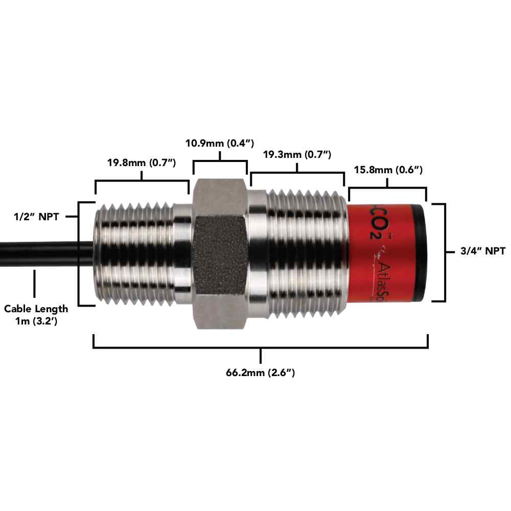 EZO-CO2™ Research Grade CO2 Sensor