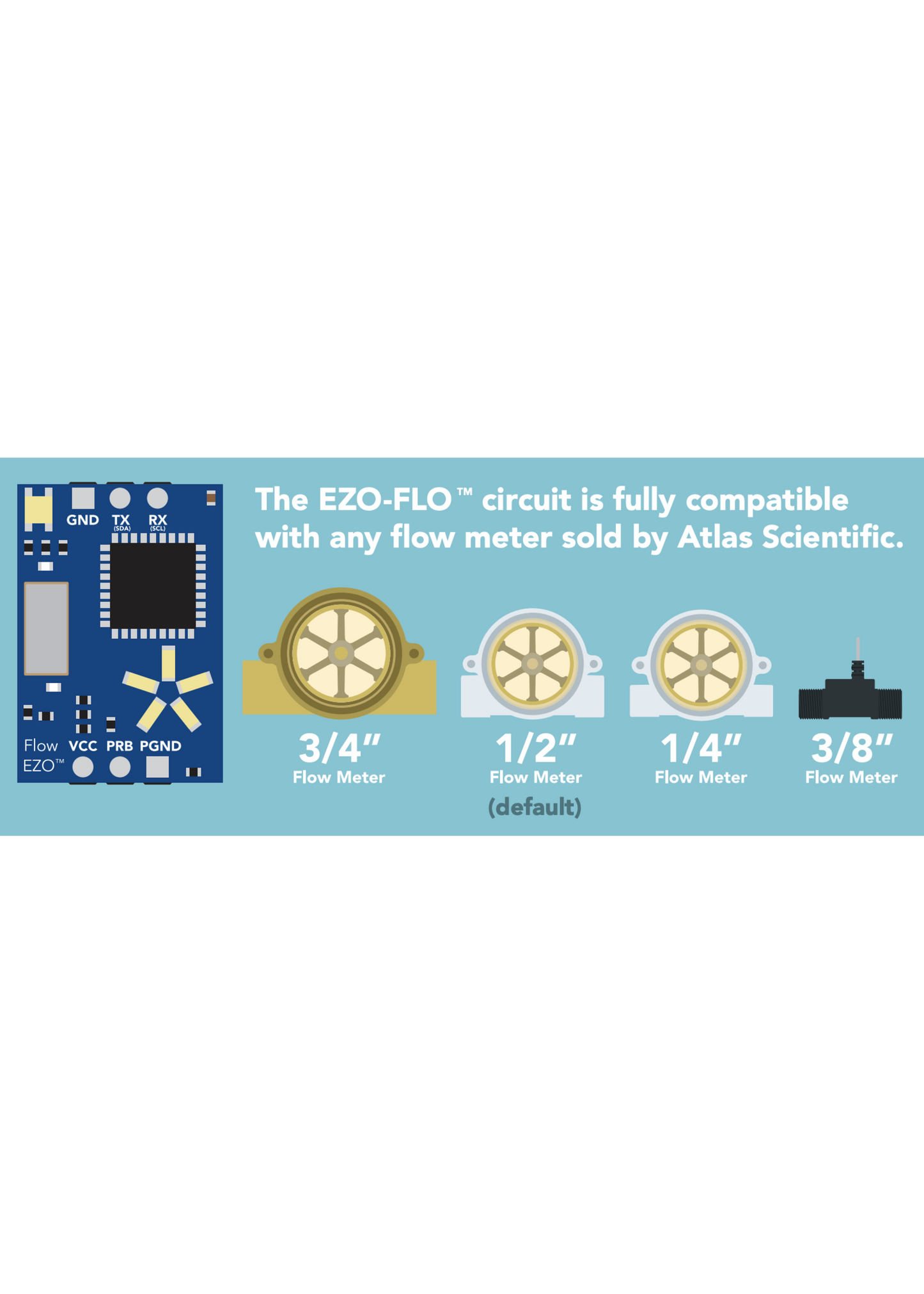 3/8" Flow Meter