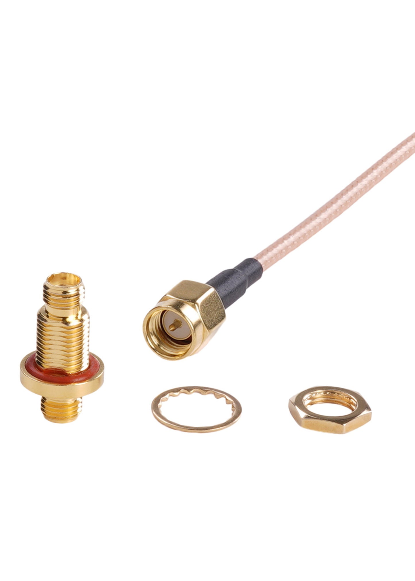 Bulkhead SMA to SMA (4 pack)