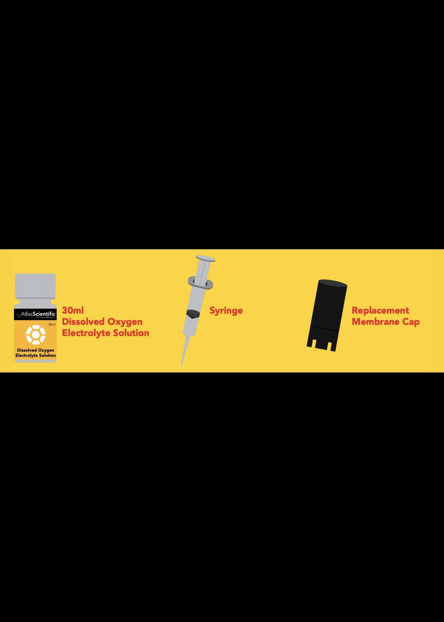 Dissolved Oxygen Mini Lab Grade Membrane Replacement Kit