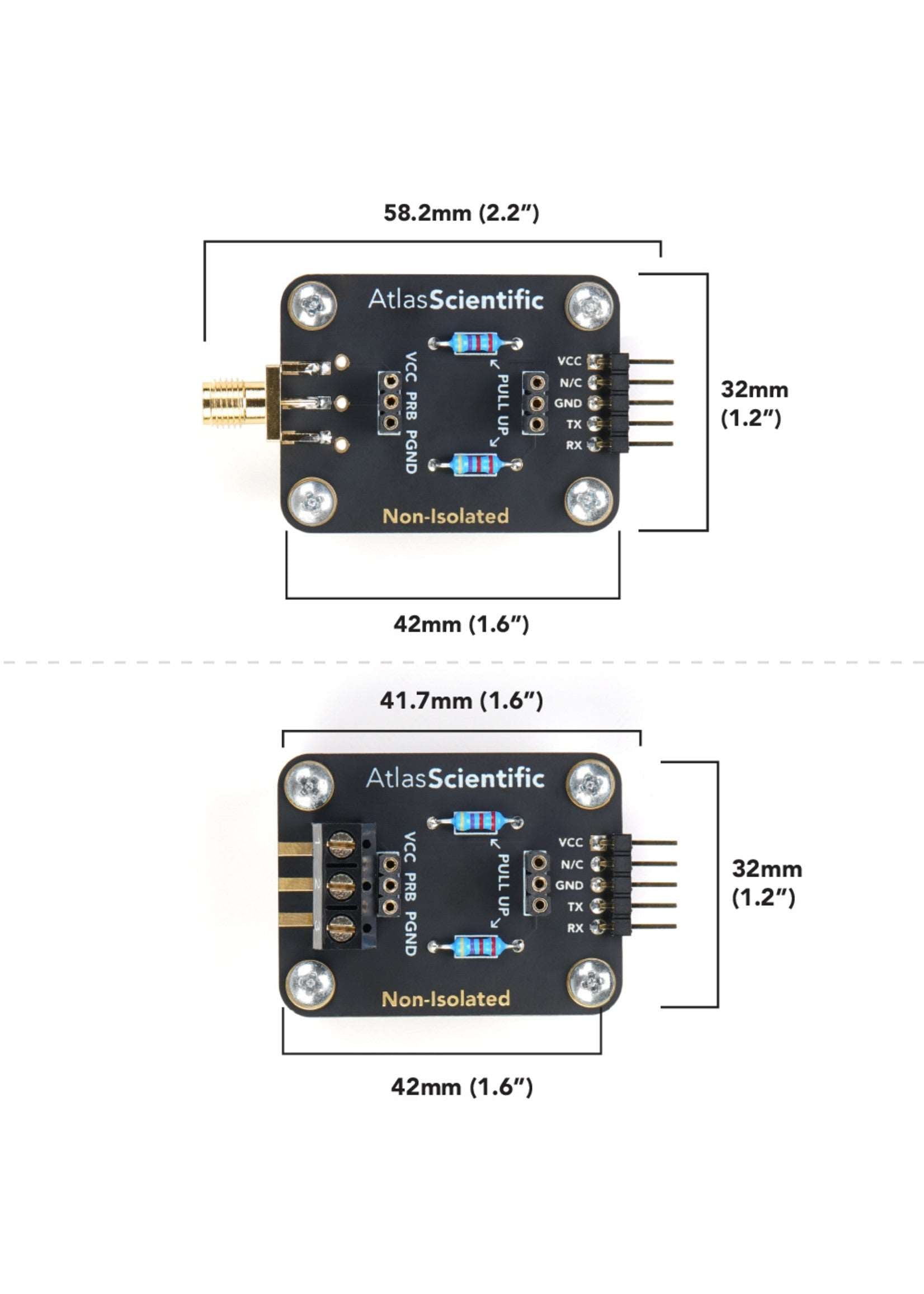EZO™ SMA Carrier Board non-isolated