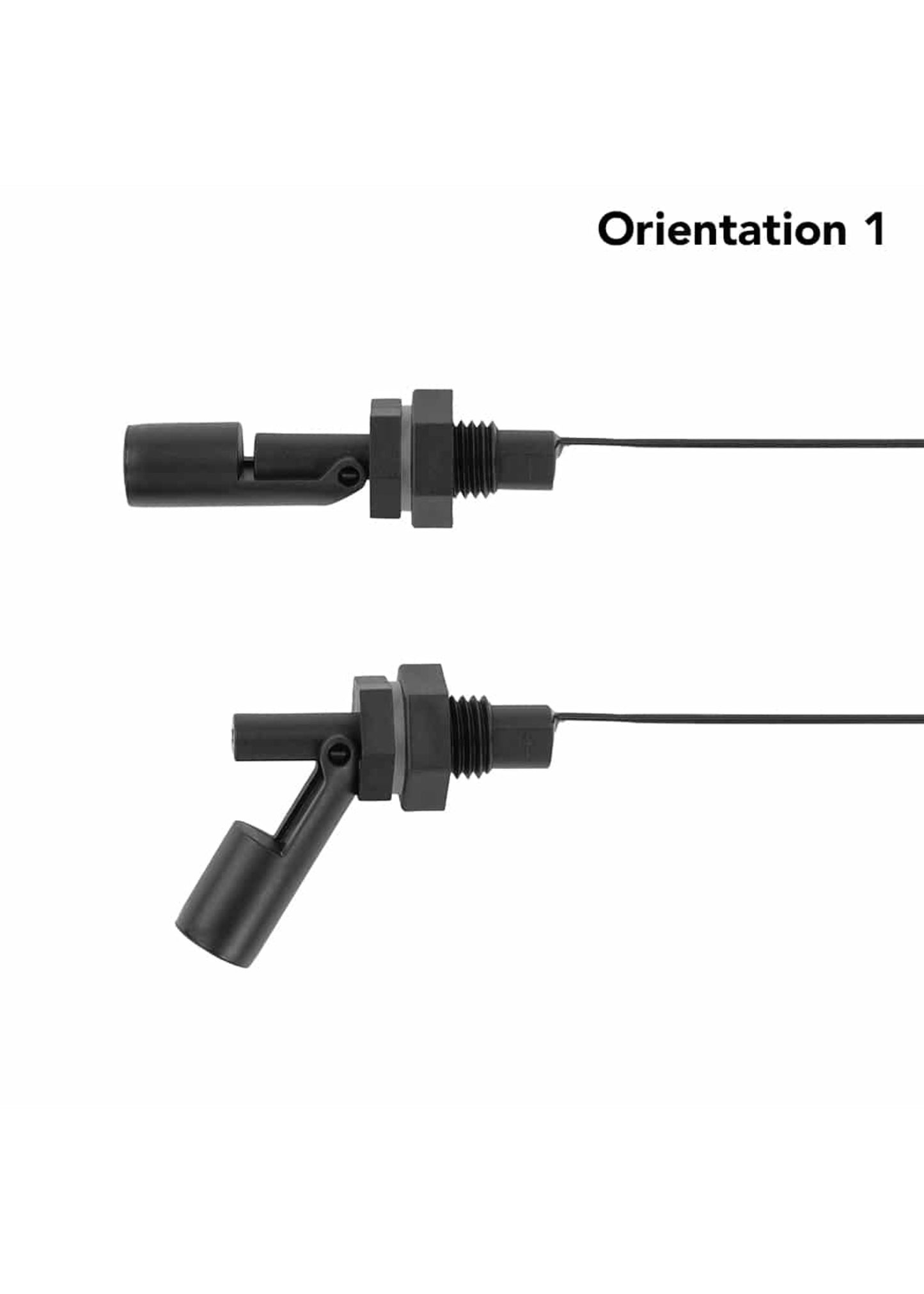 Hinged Black Float Switch