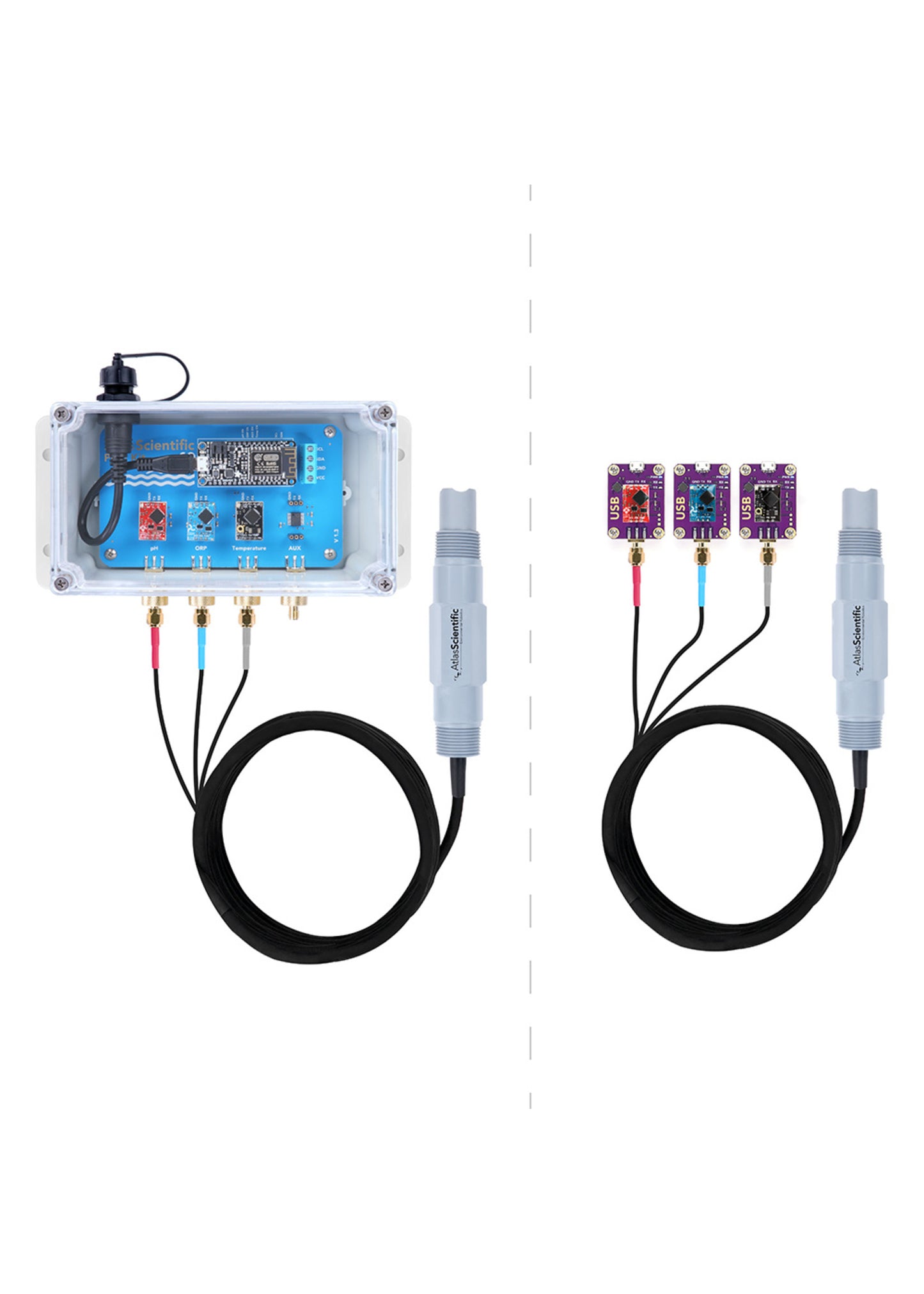 Industrial pH/ORP/Temp Probe