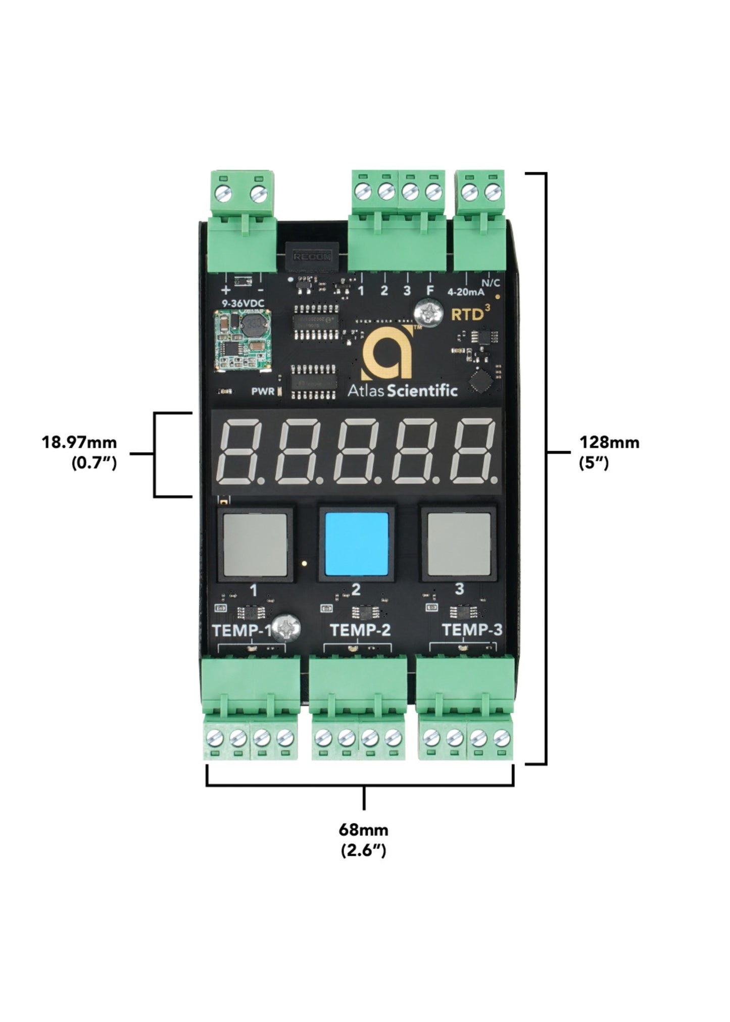 RTD3 Industrial Temperature Transmitter