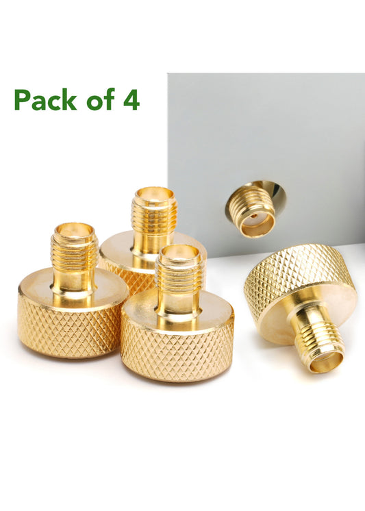 Waterproof SMA Panel Adapter (4 Pack)