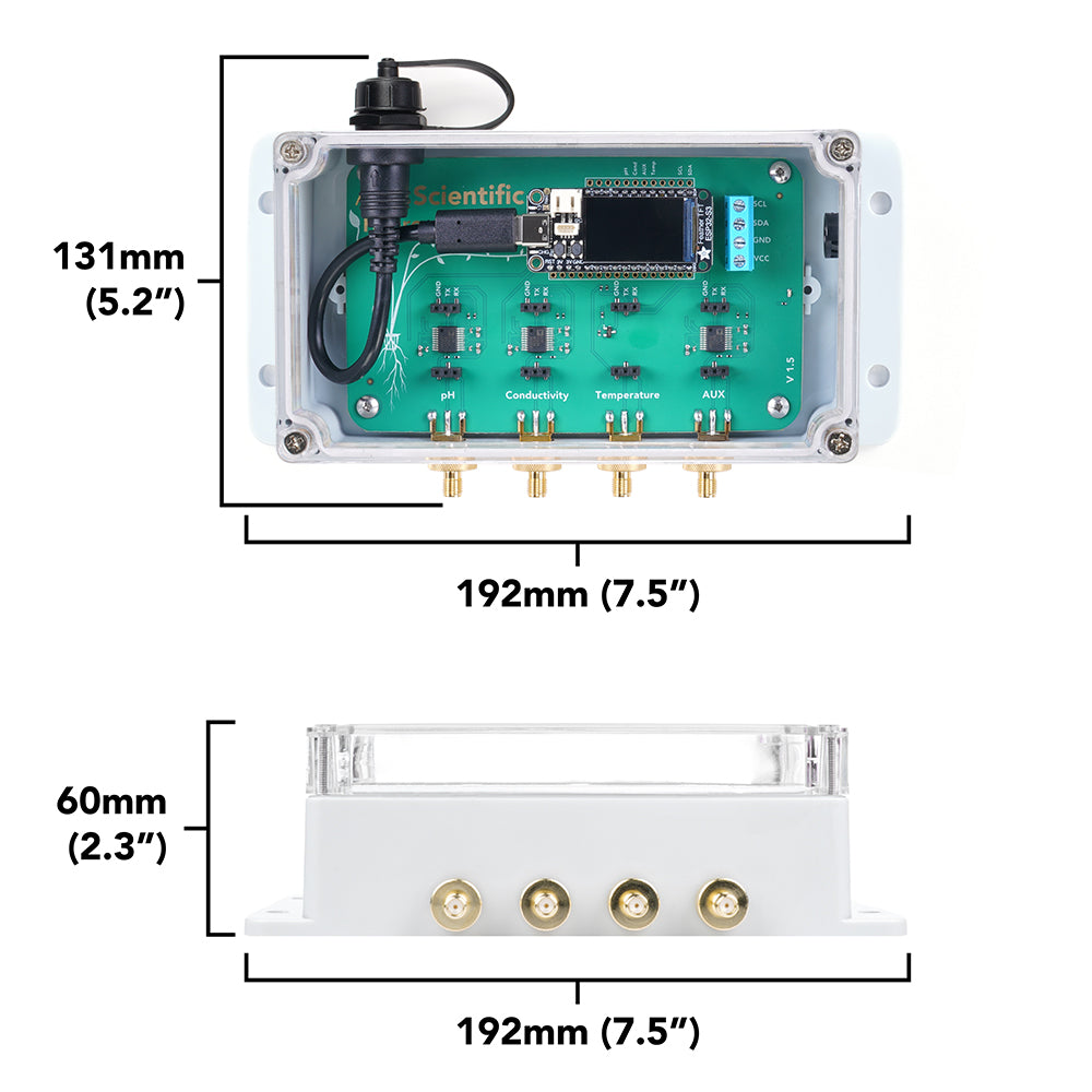 Bare-Bones Wi-Fi Hydroponics Kit