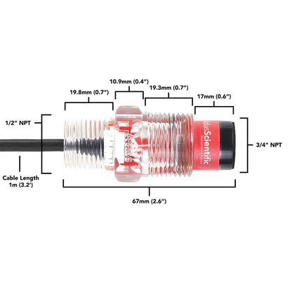 EZO-O2™ Embedded Oxygen Sensor – Plastic Body