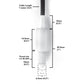 Micro PT-1000 Temperature probe