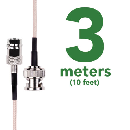 3 meters BNC cable