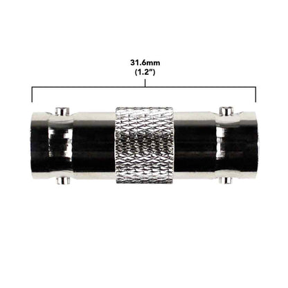 Female BNC to Female BNC Connectors (5 pack)