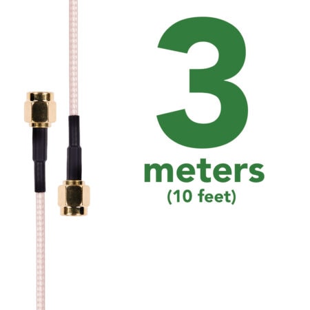 3 meter SMA male male cable