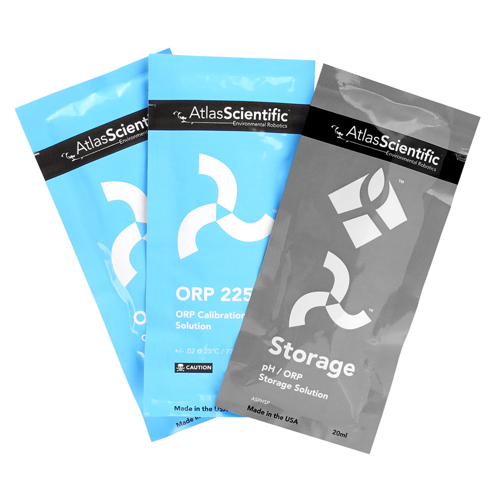 Atlas Scientific ORP Calibration Set (3 pouches) - Sensors