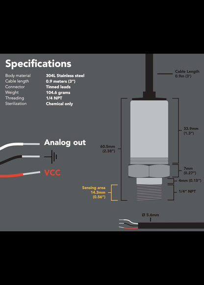 A-10 Analog Pressure sensor