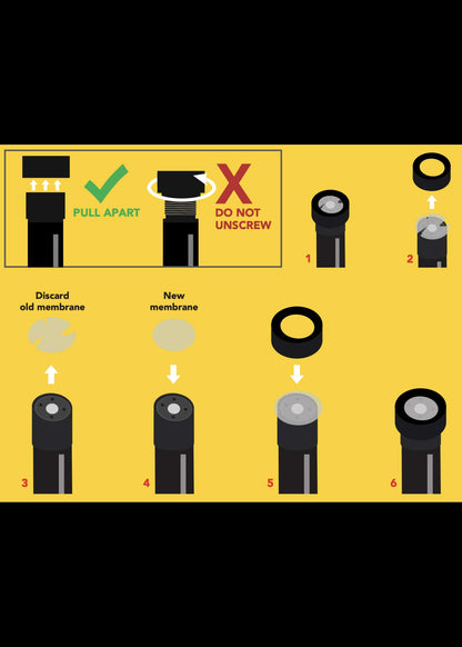 Dissolved Oxygen Membrane Replacement Kit