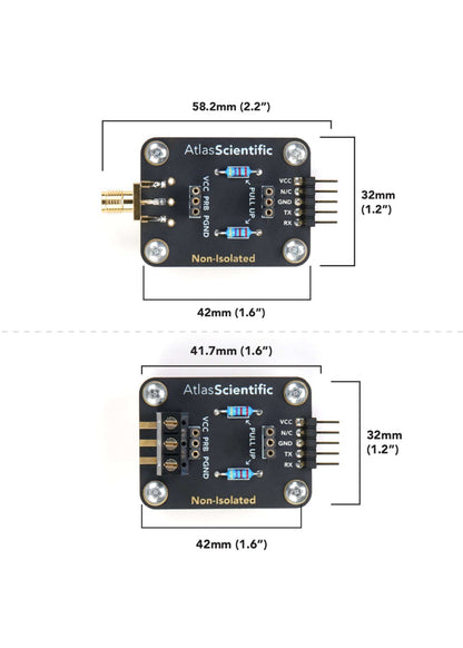 EZO™ SMA Carrier Board non-isolated
