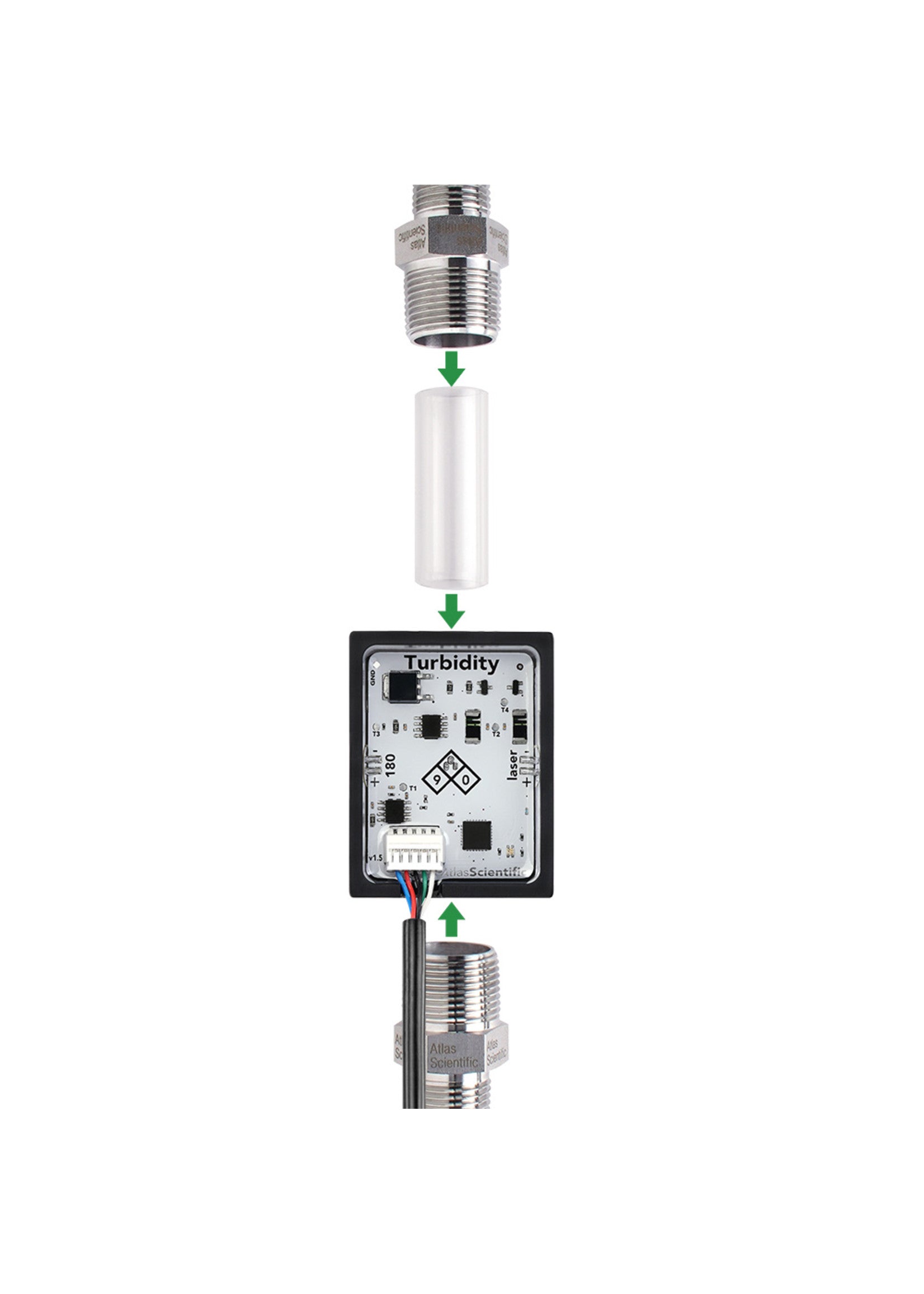 Atlas Scientific EZO Turbidity Sensor Sensors & probes Sensors & Probes