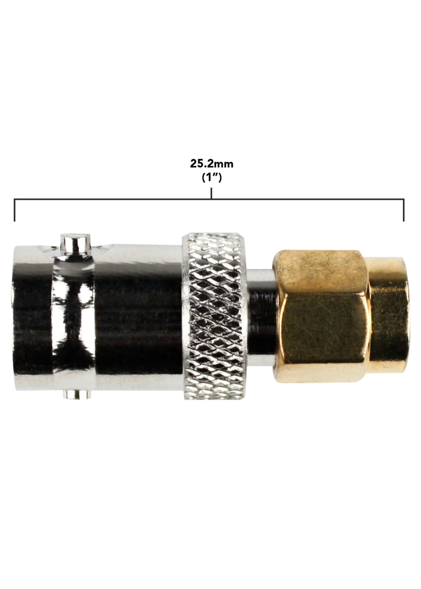 Female BNC to Male SMA Connectors (5 pack)