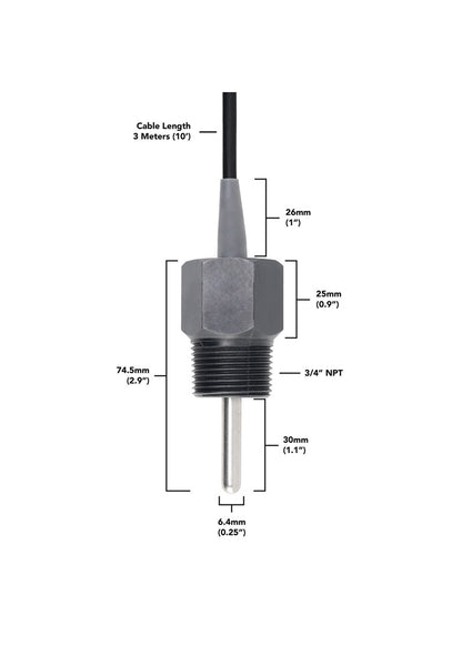Industrial PT-1000 Temperature Probe