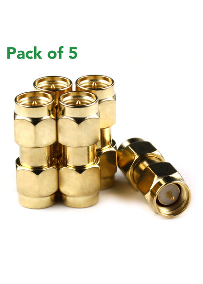 Male SMA to Male SMA Connectors (5 pack)