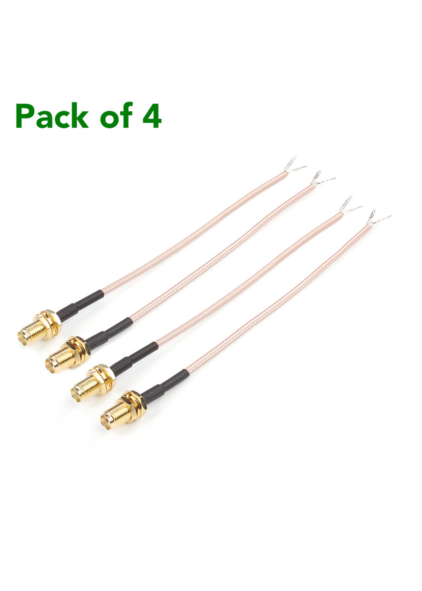 SMA to Tinned Lead cables (4 pack)