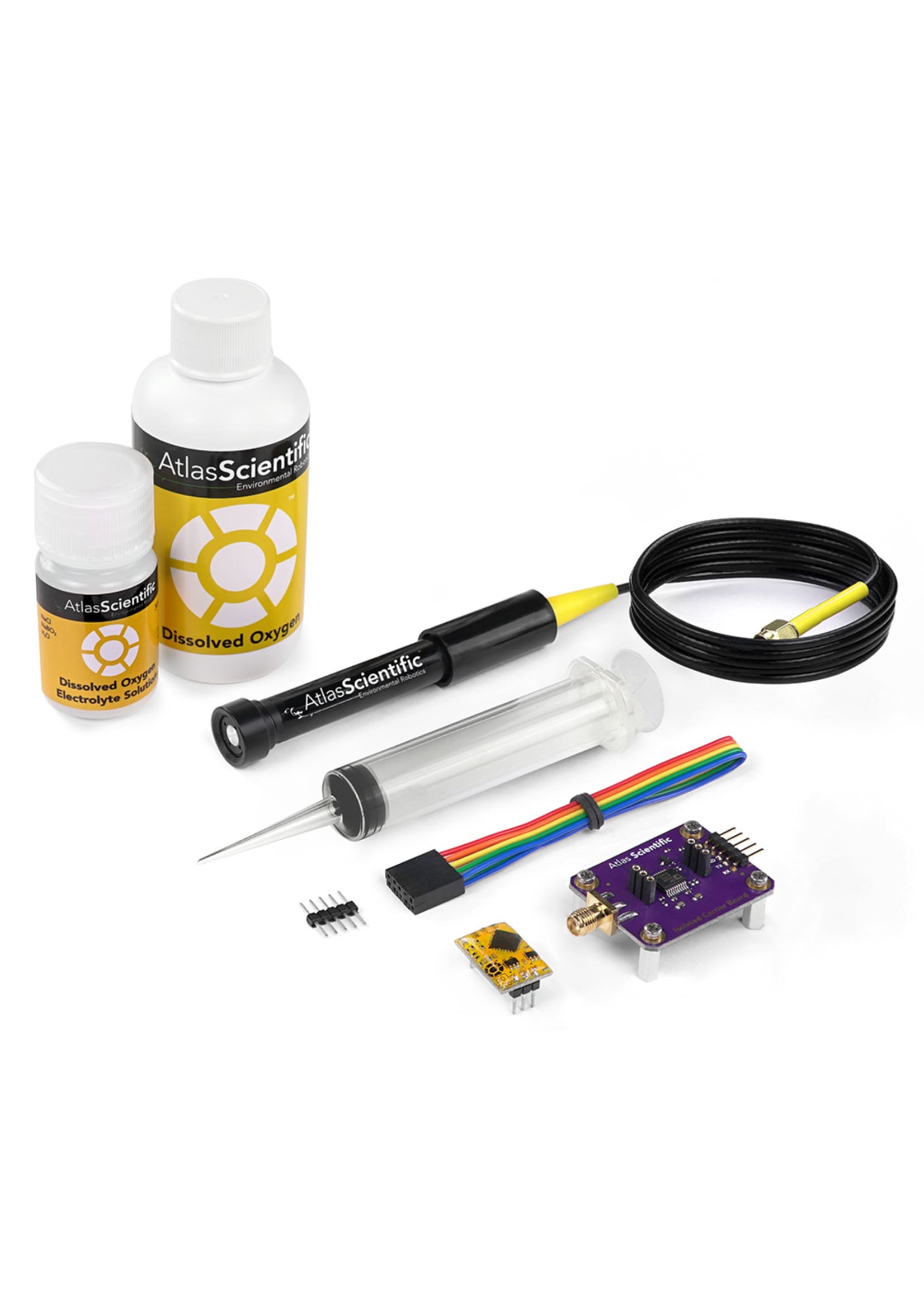 All products included in the Dissolved Oxygen Probe Kit