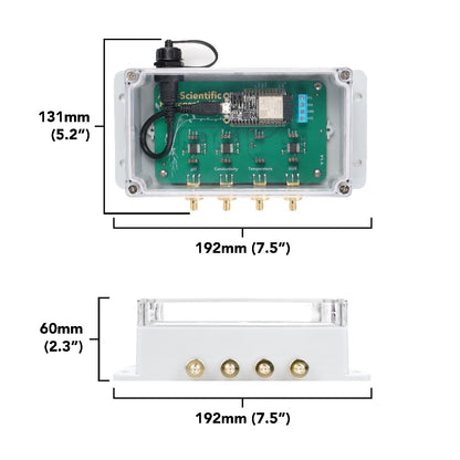 Bare-Bones Wi-Fi Hydroponics Enclosure