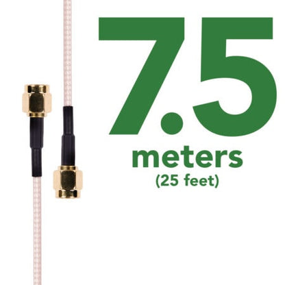 7.5 Meter SMA male to SMA male Extension Cable