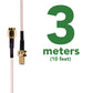 3 meter SMA male female cable