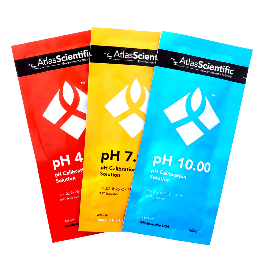 pH Calibration Set (3 pouches)